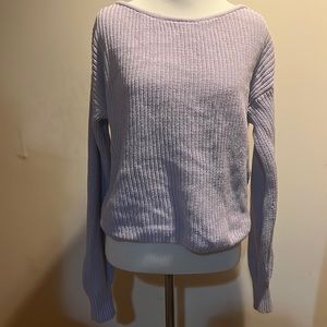 Hollister Reversible Cinched Sweater Sz Small
